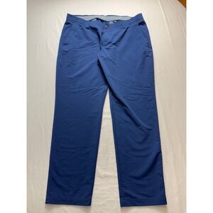 Under Armour Mens Golf Pants Navy Blue Straight Leg Performance 40x30 Stretch